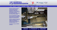 Desktop Screenshot of precisiongrindingsolutions.com
